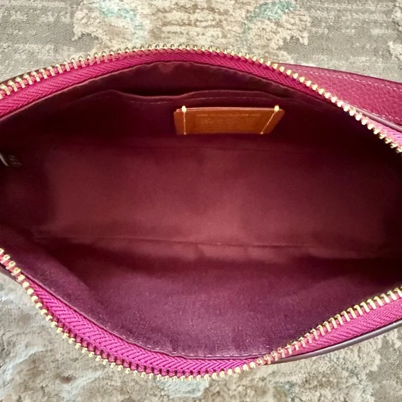 COACH Teri Shoulder Bag with Bow Charm - Pink - Picture 10 of 12